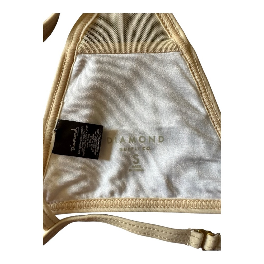 Diamond Supply Co Cream Diamond Life Two Piece Bikini View 4
